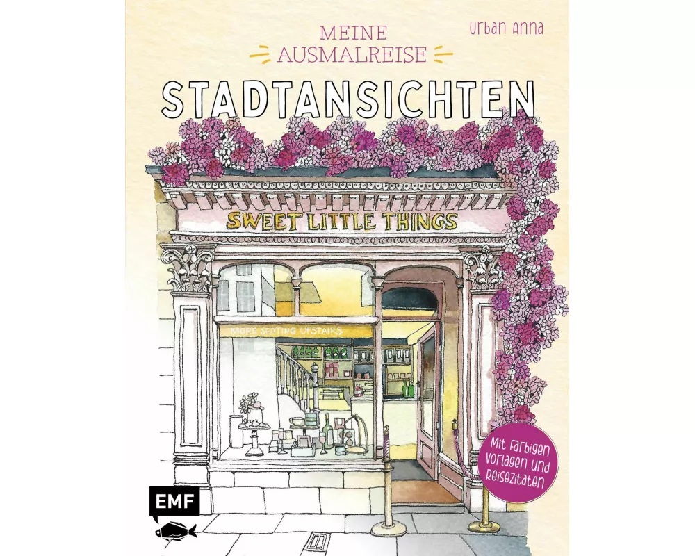 Meine Ausmalreise – Stadtansichten