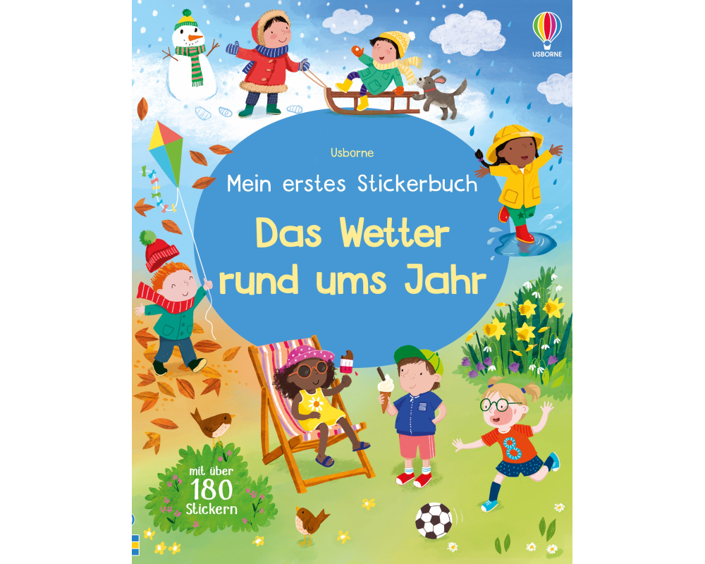 Mein erstes Stickerbuch: Das Wetter rund ums Jahr