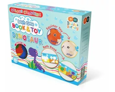 Magic Colour Changing Bath Book & Toy - Dinosaur