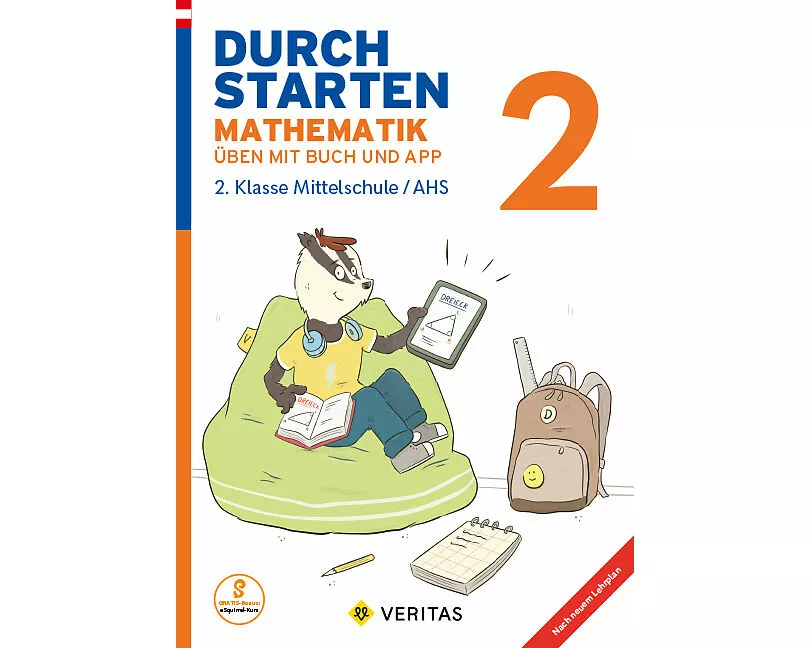 Durchstarten Mathematik 2. Üben mit Buch und App