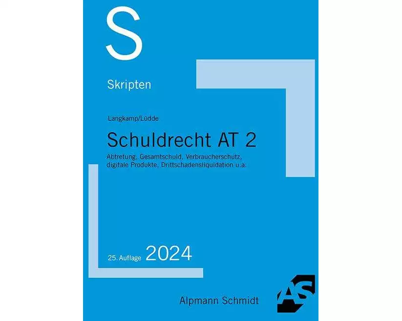 Skript Schuldrecht AT 2