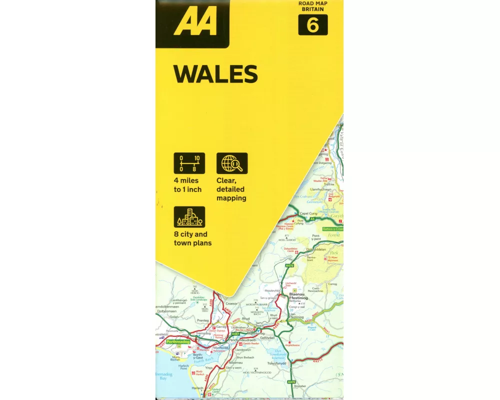 Road Map Britain 06. Wales