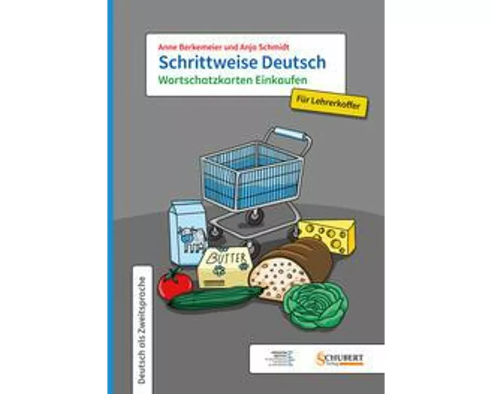 Schrittweise Deutsch / Wortschatzkarten Einkaufen fr Lehrerkoffer
