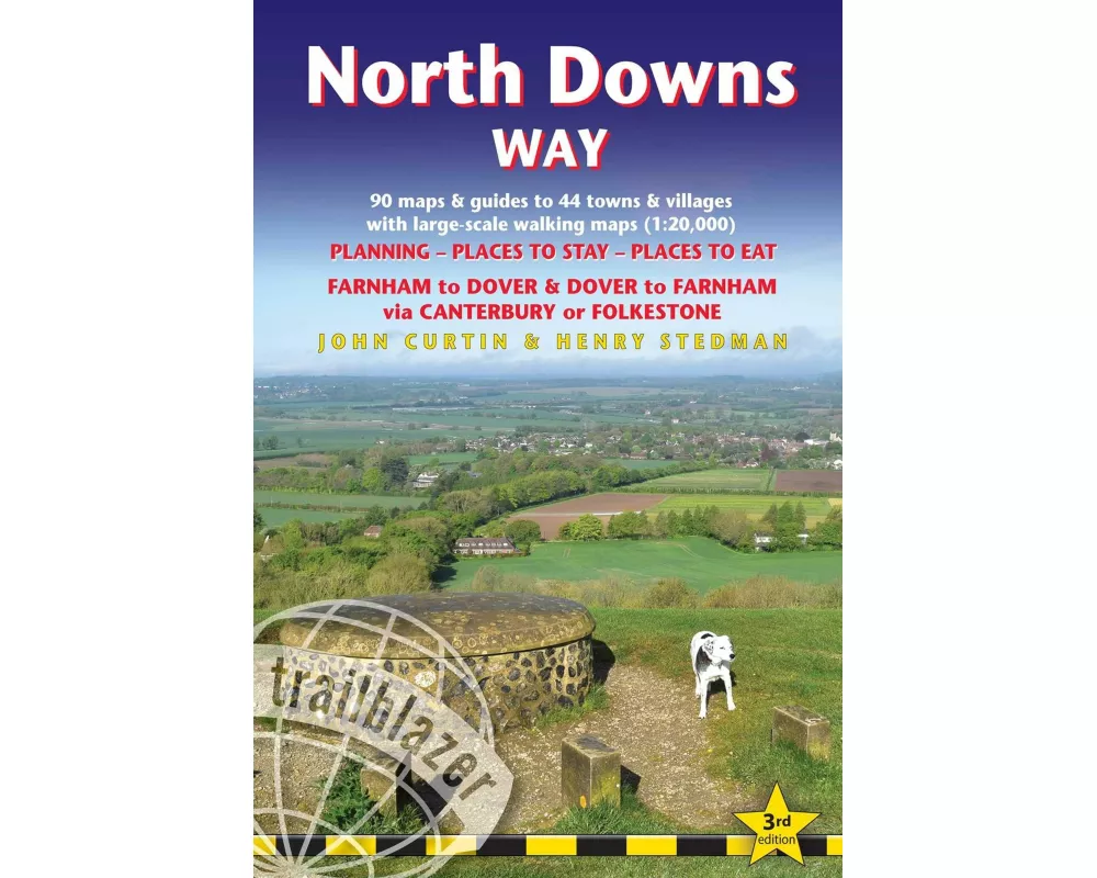 North Downs Way Trailblazer Walking Guide 3e