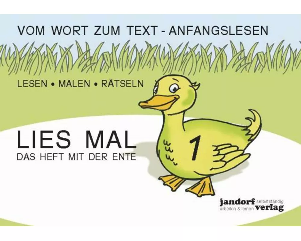 Lies mal 1 (in GROßBUCHSTABEN) - Das Heft mit der Ente