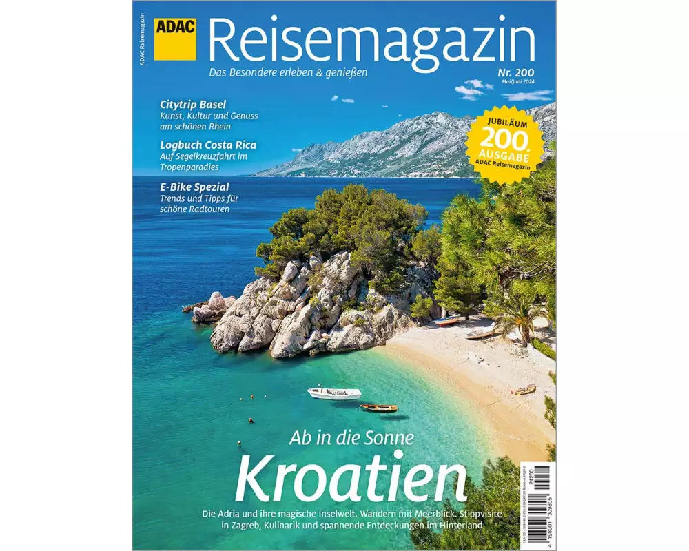 ADAC Reisemagazin mit Titelthema Kroatien
