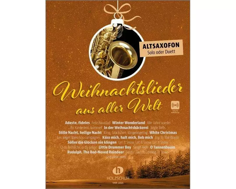 Weihnachtslieder aus aller Welt - Altsaxofon