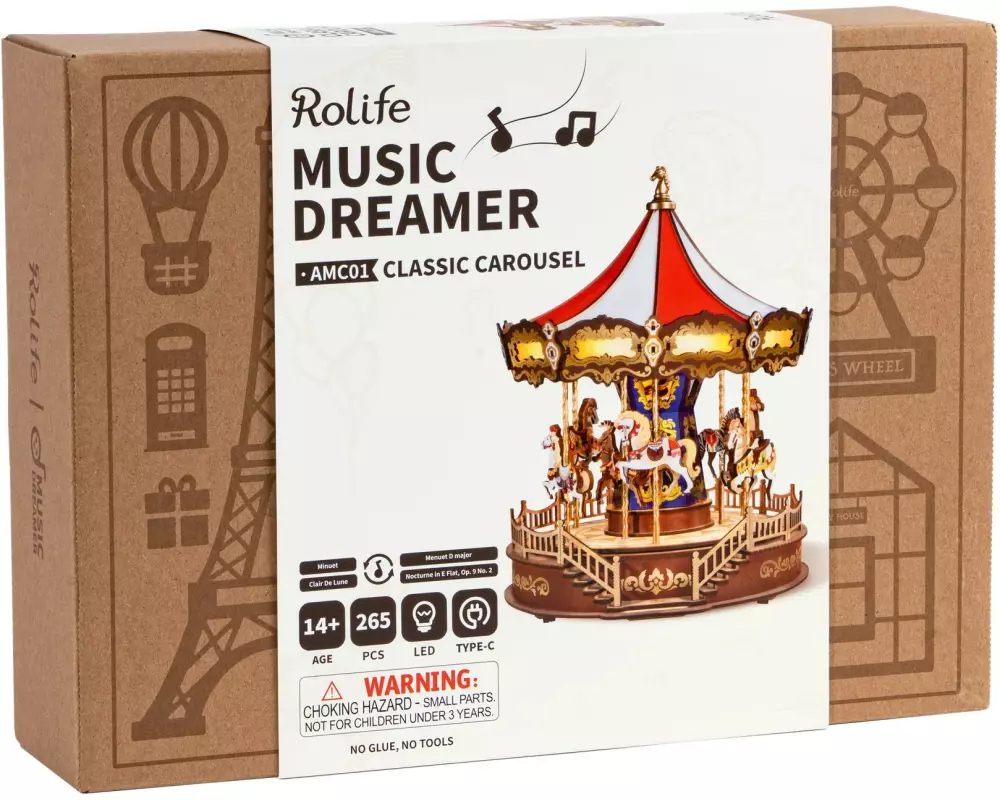 RoboTime Bausatz Klassisches Karussell