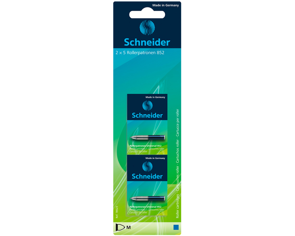 SCHNEIDER Patrone 852 Blister 2390 blau