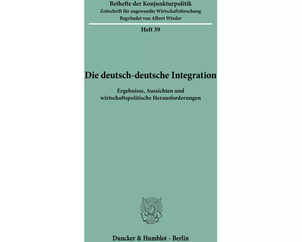 Die deutsch-deutsche Integration