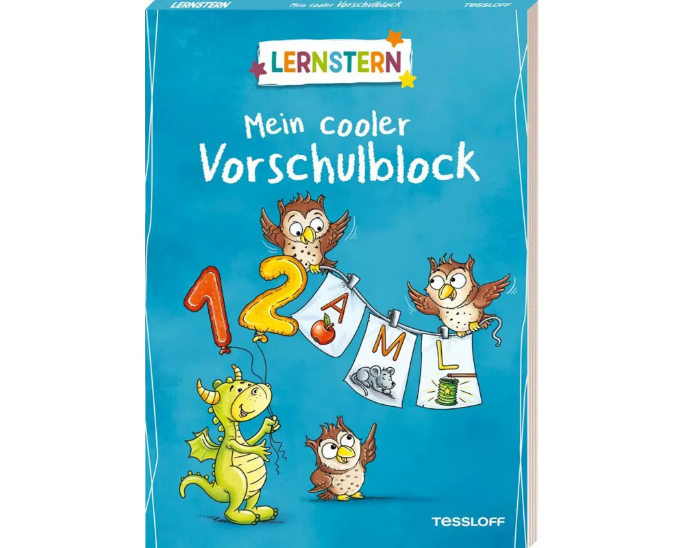 LERNSTERN. Mein cooler Vorschulblock