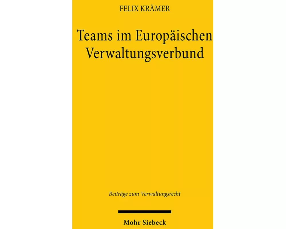 Teams im Europäischen Verwaltungsverbund