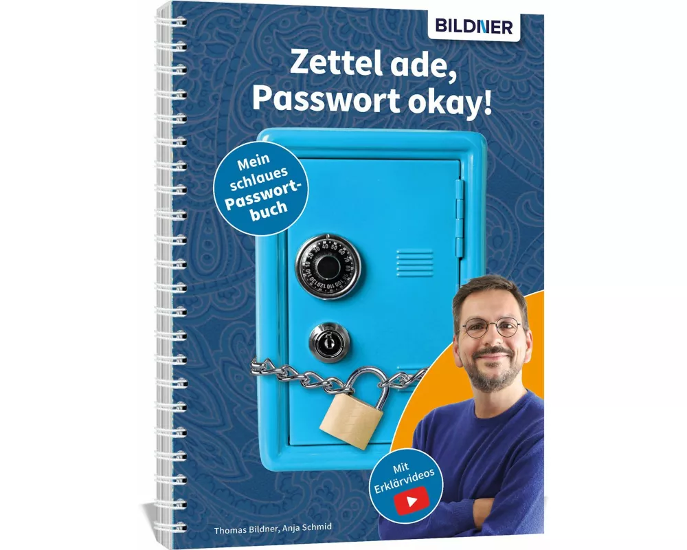 Zettel ade, Passwort okay! Das schlaue Passwortbuch