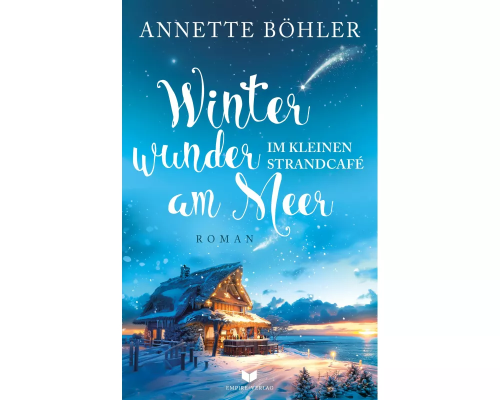 Winterwunder im kleinen Strandcafé am Meer