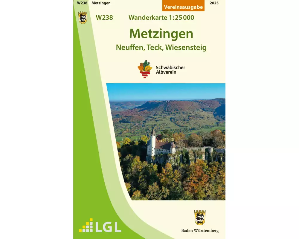 W238 Metzingen - Neuffen, Teck, Wiesensteig