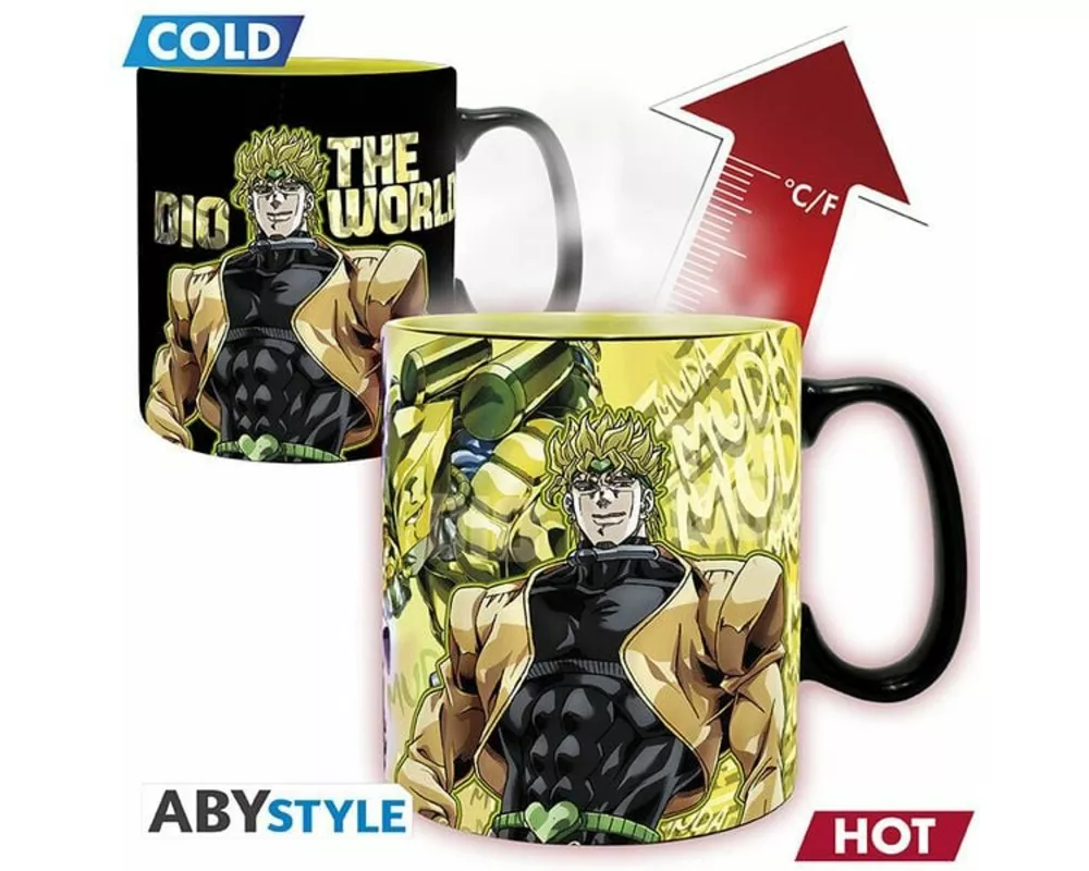 JOJO'S BIZARRE ADVENTURE - Mug Heat Change - 460 ml - Jotaro Dio