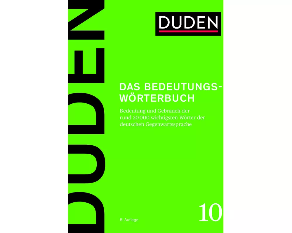 Das Bedeutungswörterbuch