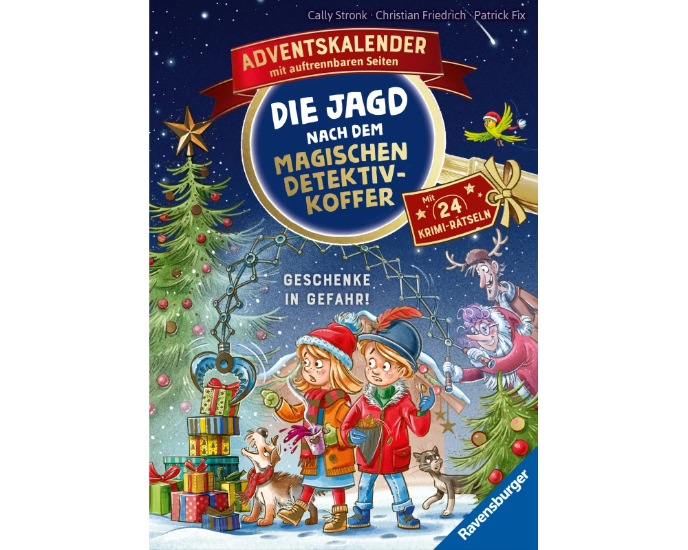 Die Jagd nach dem magischen Detektivkoffer - Adventskalender: Geschenke in Gefahr!