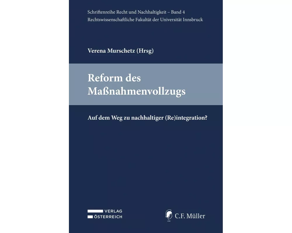 Reform des Maßnahmenvollzugs