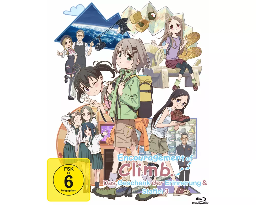 Encouragement of Climb - Staffel 3 - Gesamtausgabe + OVA - Blu-ray