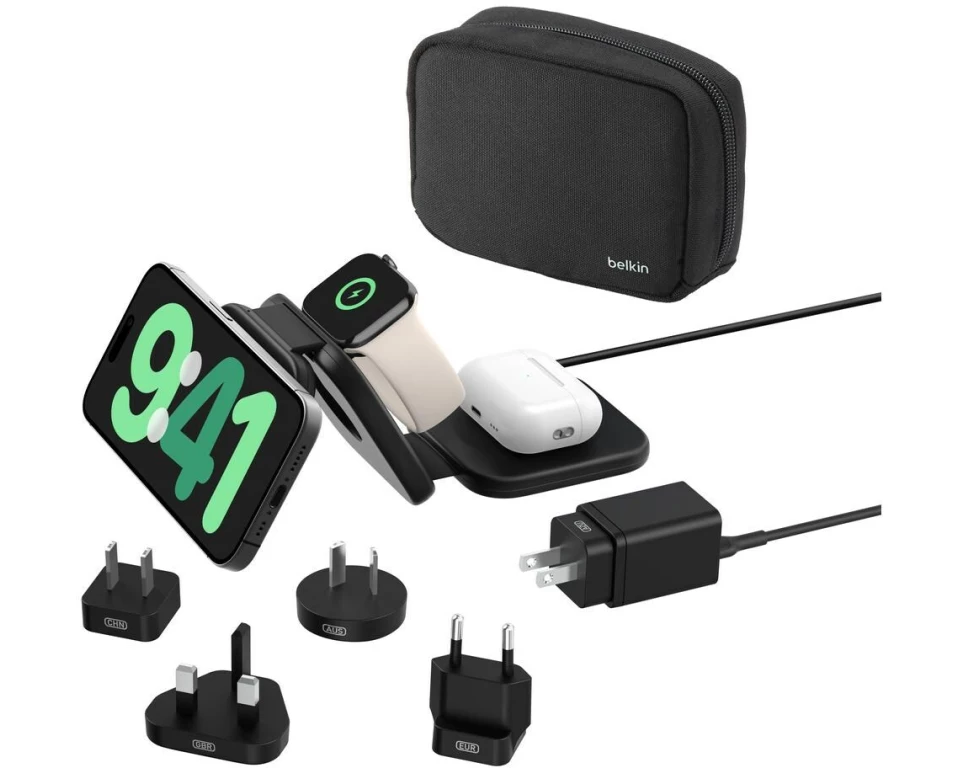 Belkin Wireless Charger BoostCharge Pro 3in1 inklusive Reisetipps