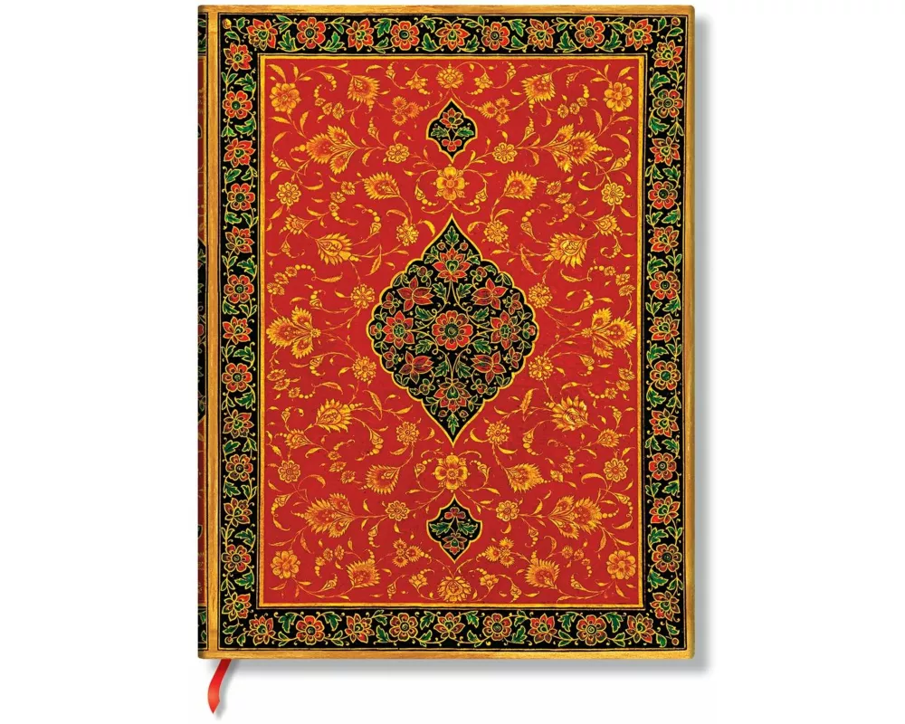 Layla (Persian Poetry) Midi Lined Hardback Journal (Elastic Band Closure)