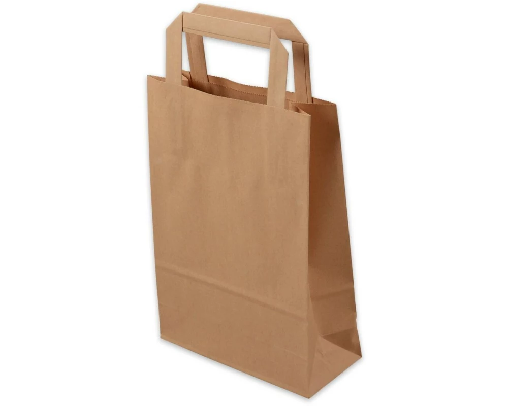 ELCO Geschenktüte mit Flachhenkel, 18 x 6 x 26 cm, 50 Stück