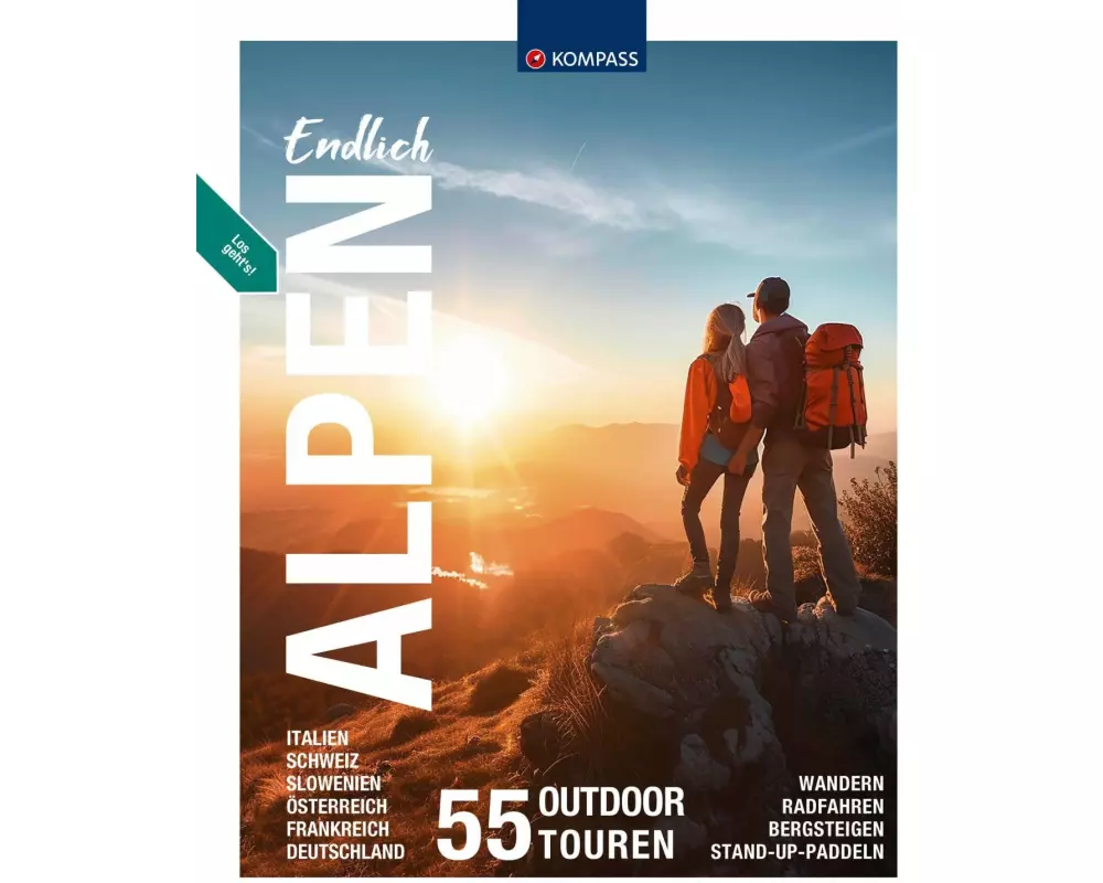 KOMPASS Endlich KOMPASS Bildband Endlich Alpen