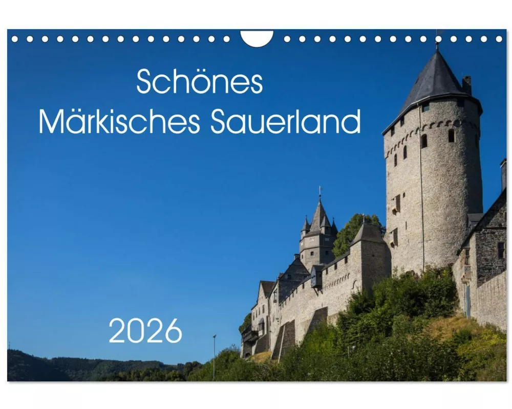 Schönes Märkisches Sauerland (Wandkalender 2026 DIN A4 quer), CALVENDO Monatskalender
