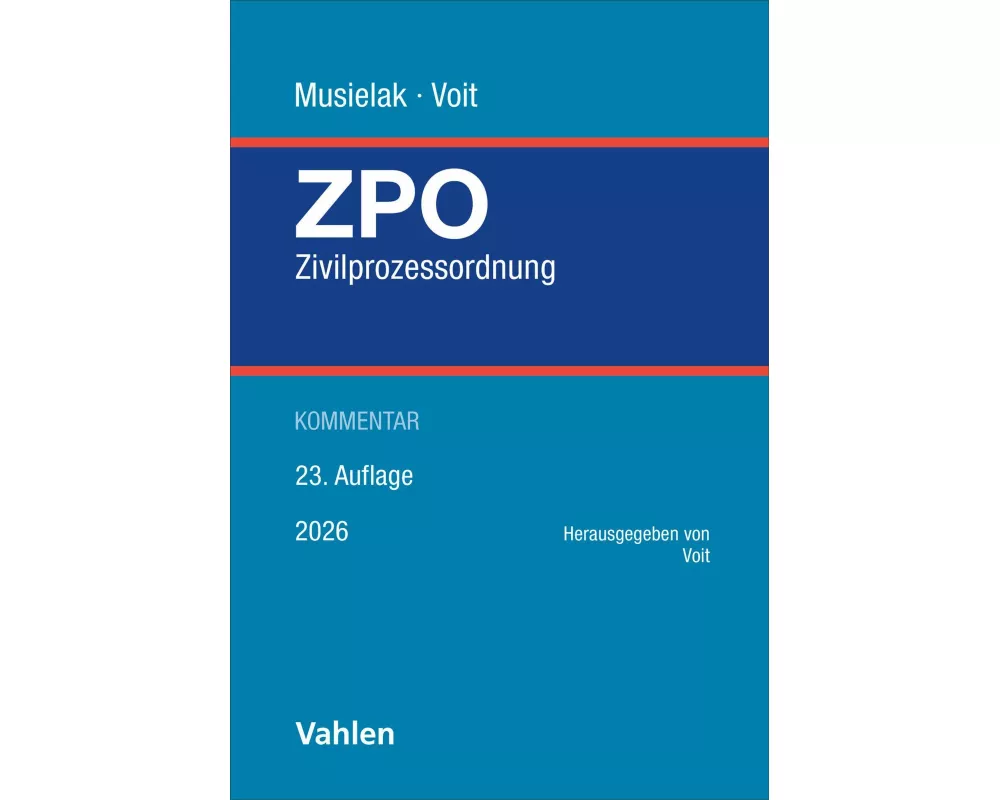 Zivilprozessordnung. ZPO