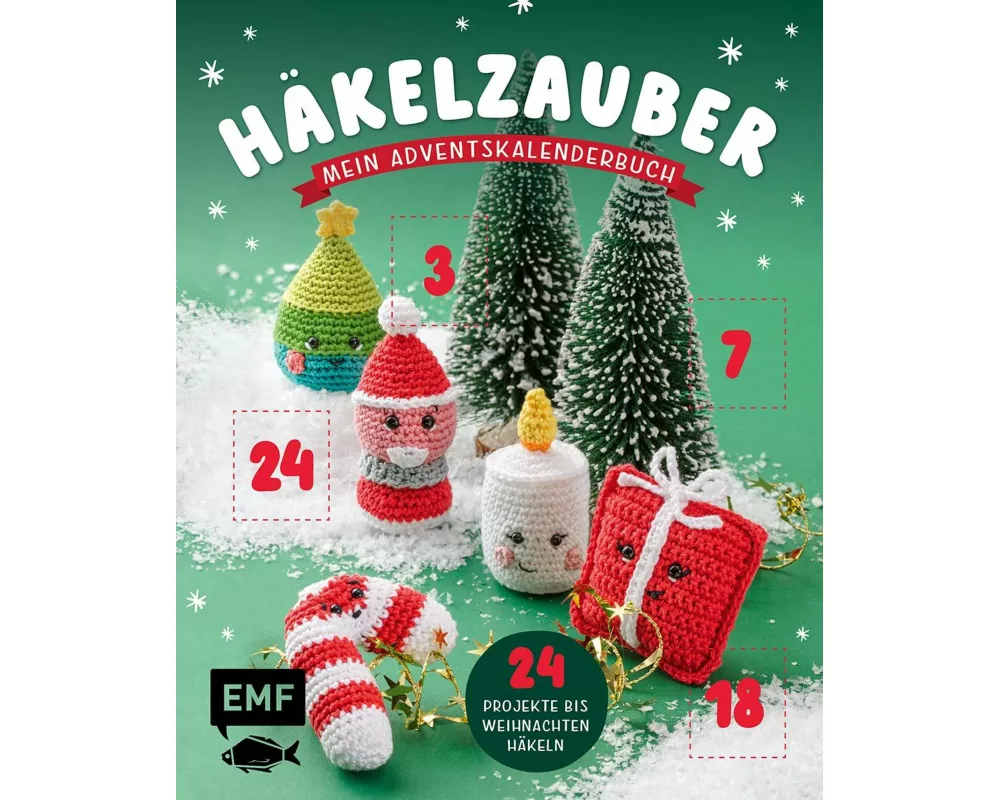 Mein Adventskalender-Buch Häkelzauber