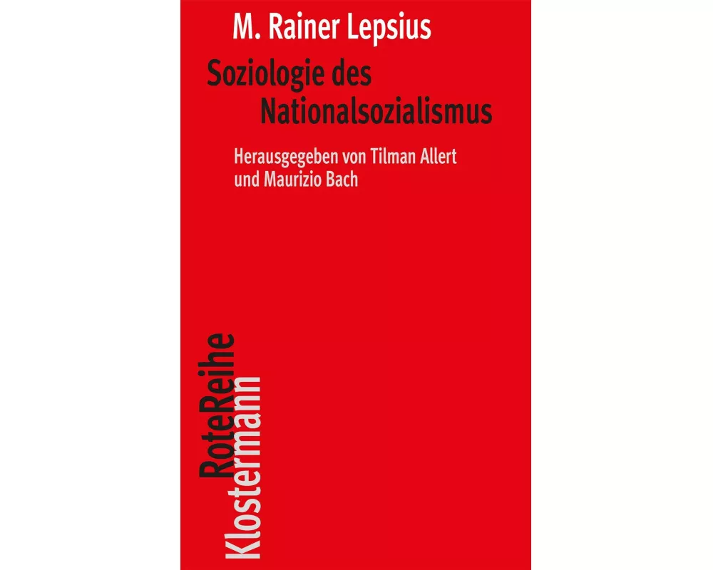 Soziologie des Nationalsozialismus