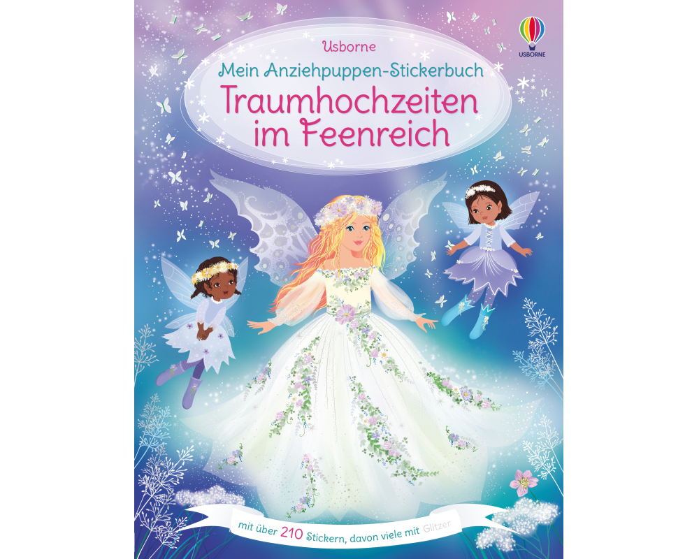 Mein Anziehpuppen-Stickerbuch: Traumhochzeiten im Feenreich