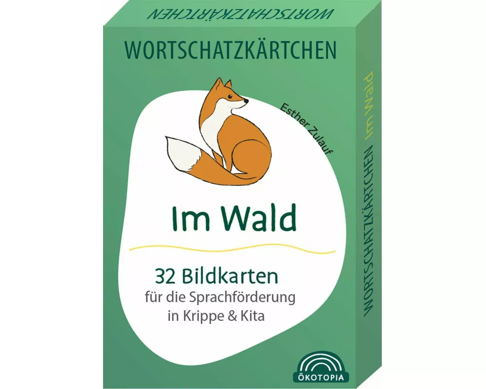 Wortschatzkärtchen: Im Wald