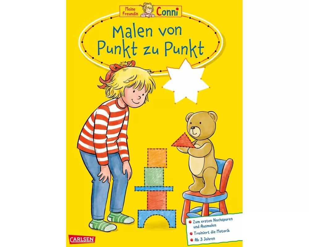 Conni Gelbe Reihe (Beschäftigungsbuch): Malen von Punkt zu Punkt