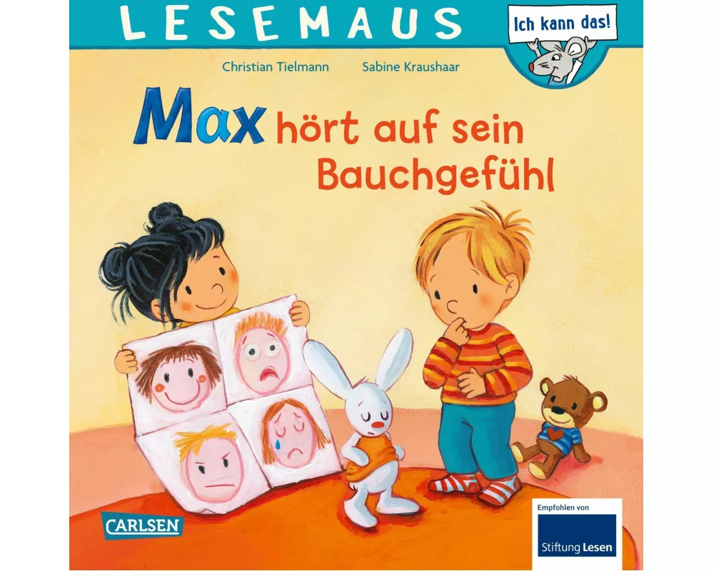 LESEMAUS 34: Max hört auf sein Bauchgefühl