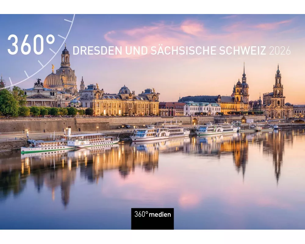 Dresden und Sächsische Schweiz Broschürenkalender 2026