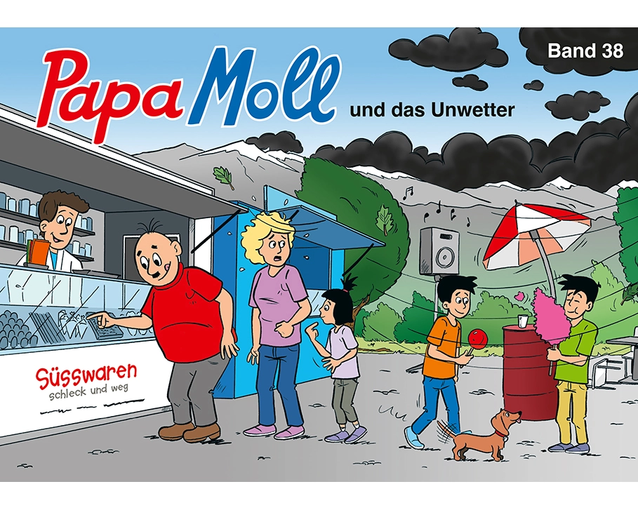 Papa Moll und das Unwetter