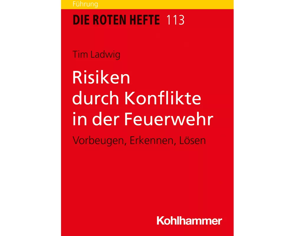 Risiken durch Konflikte in der Feuerwehr
