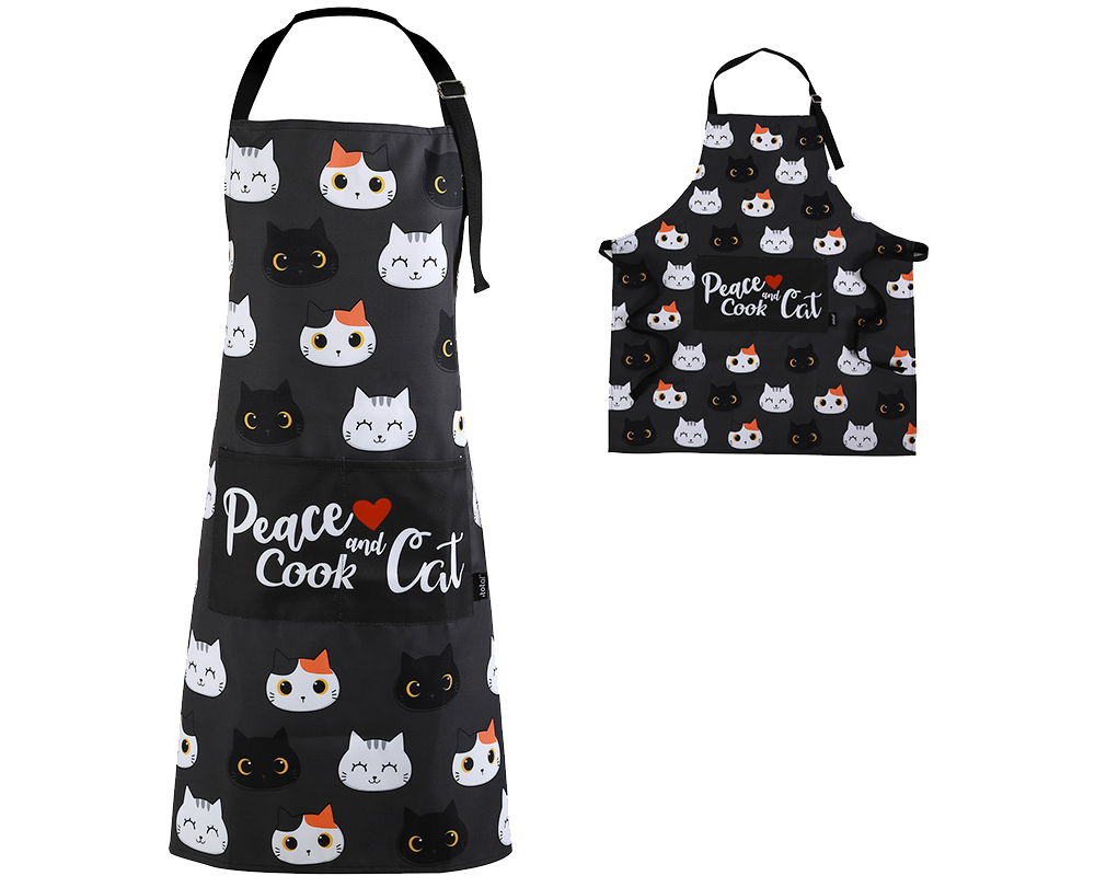 I-TOTAL Kochschürze 68x78cm XL2558 Cats