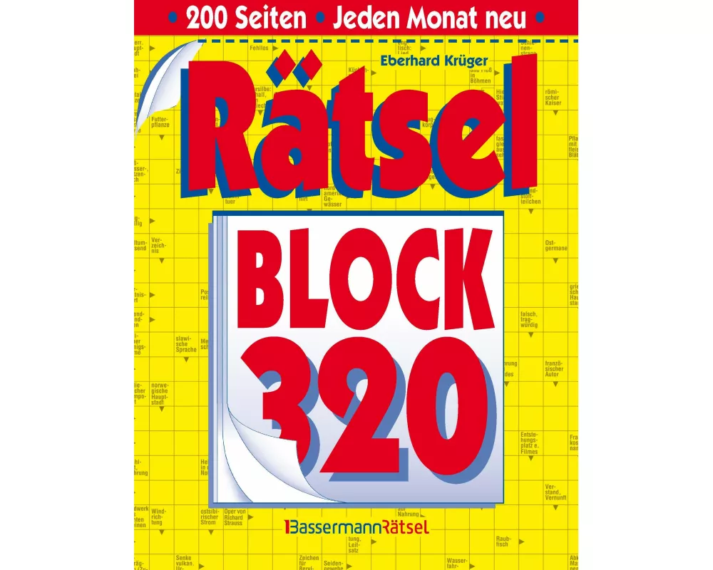 Rätselblock 320 (5 Exemplare à 2,99 €)