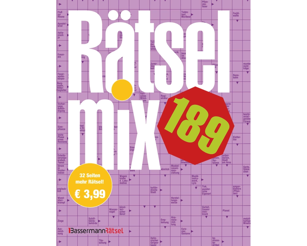 Rätselmix 189 (5 Exemplare à 3,99 €)