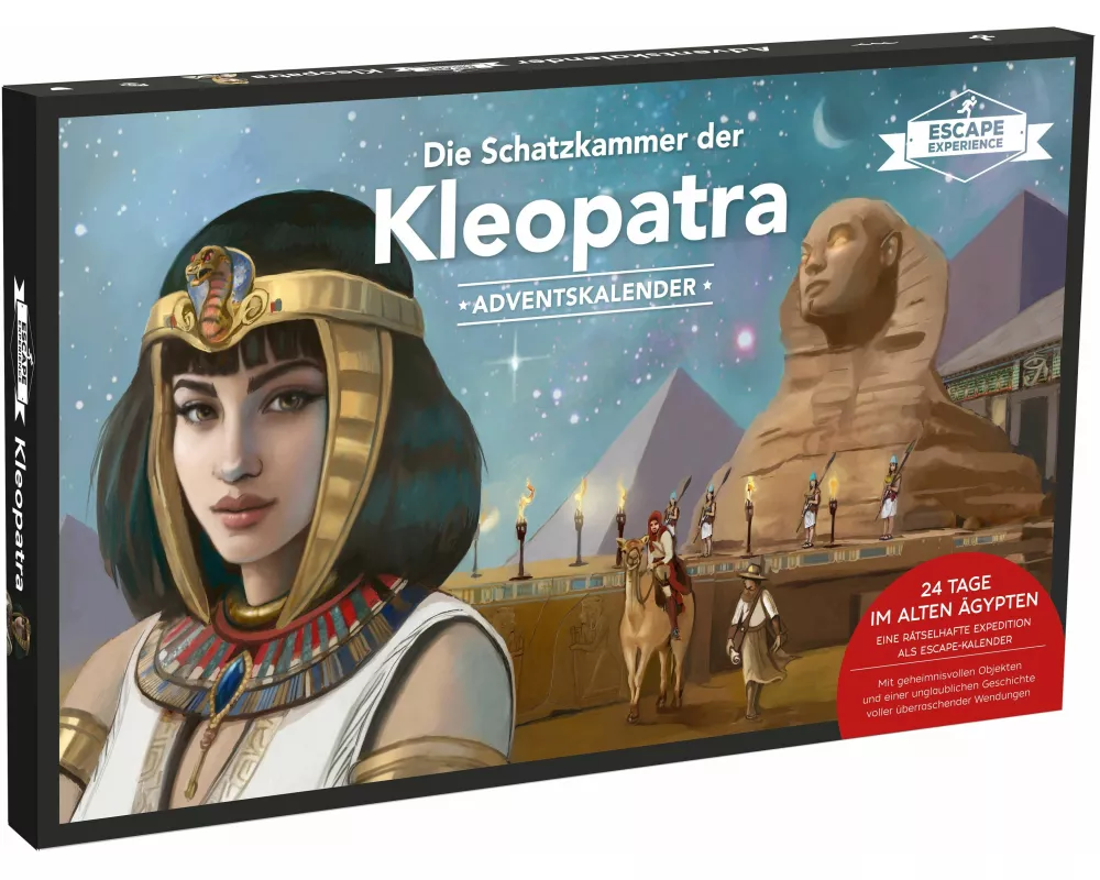 Escape Experience Adventskalender – Die Schatzkammer der Kleopatra