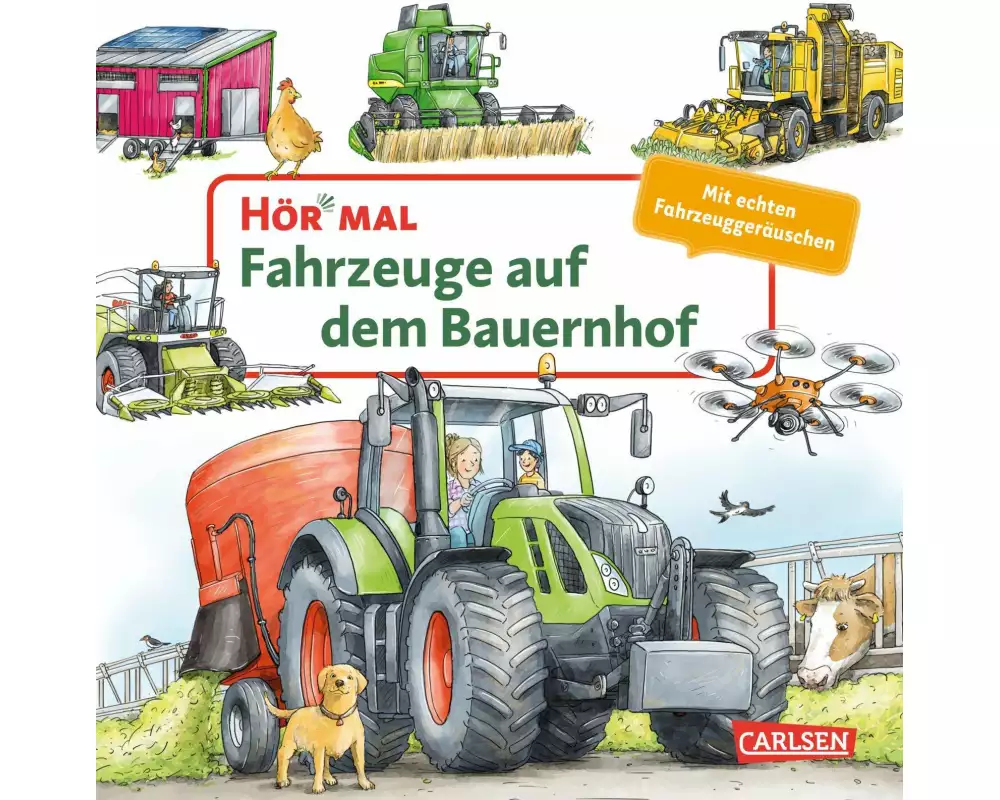 Hör mal (Soundbuch): Fahrzeuge auf dem Bauernhof