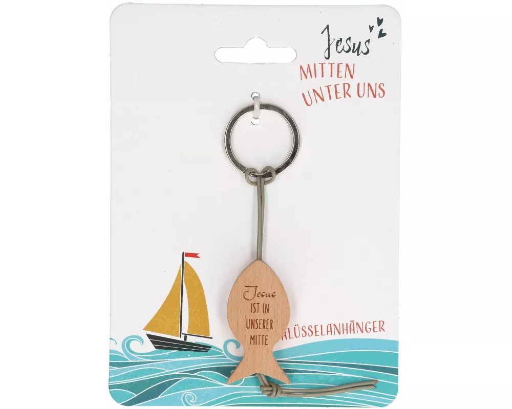 Und Jesus mitten unter uns. Schlüsselanhänger