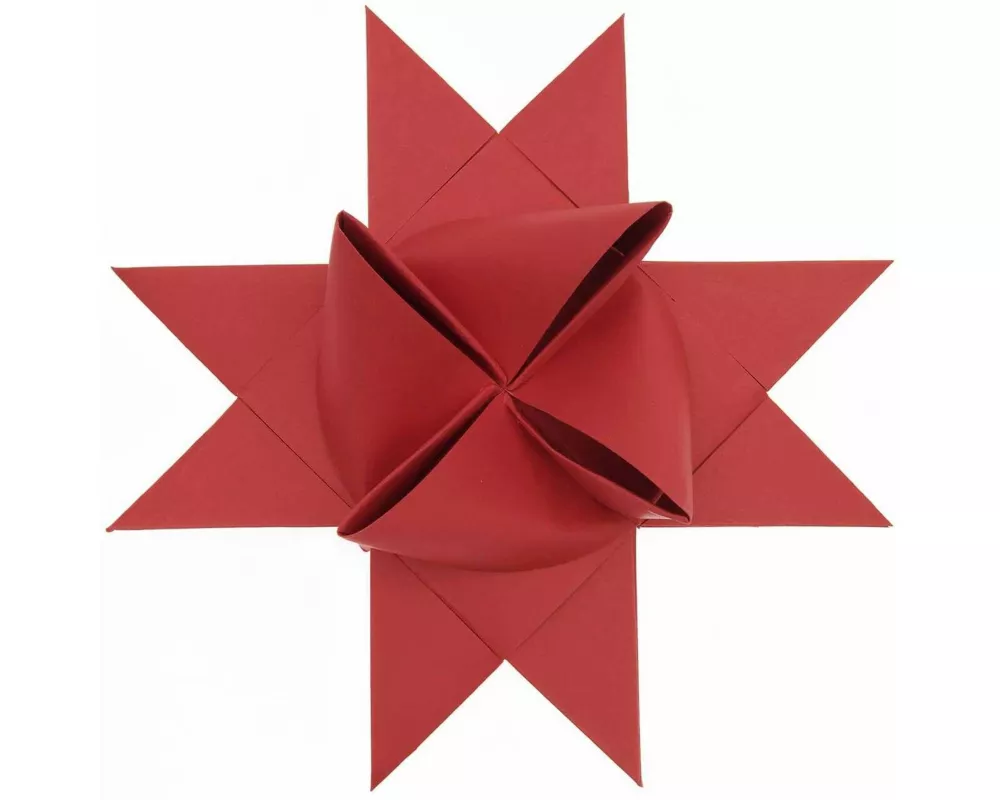 Fröbelsterne XL, rot FSC MIX