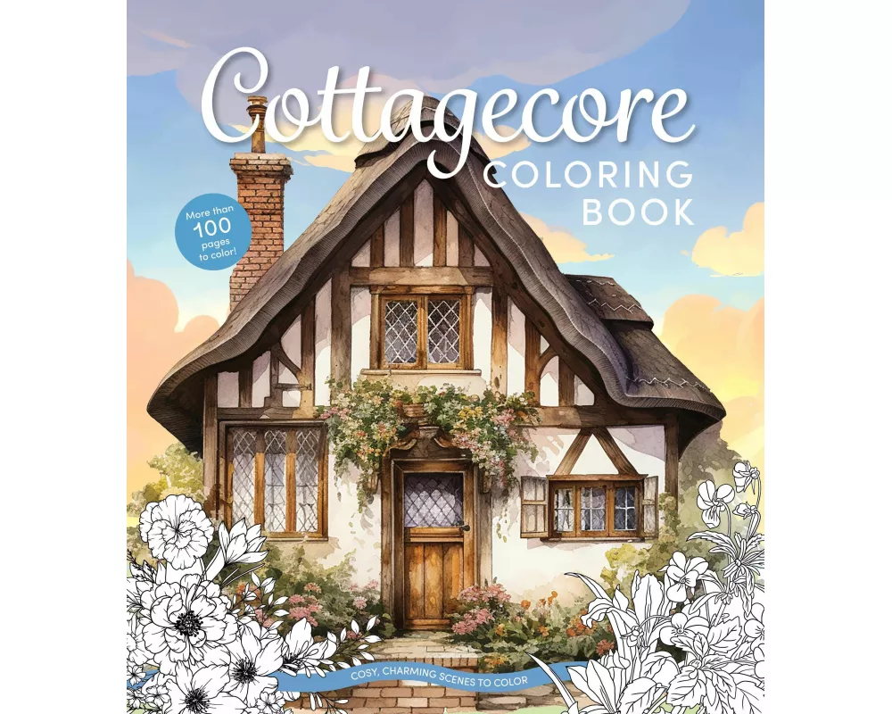 Cottagecore Coloring Book