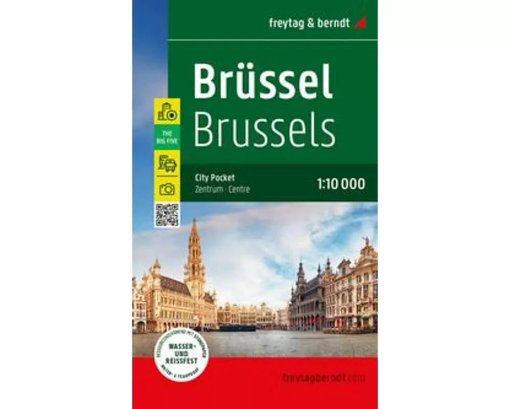 freytag & berndt Innenstadtplan Brüssel 1:10.000