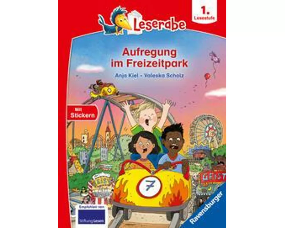 Leserabe 1. Lesestufe - Aufregung im Freizeitpark