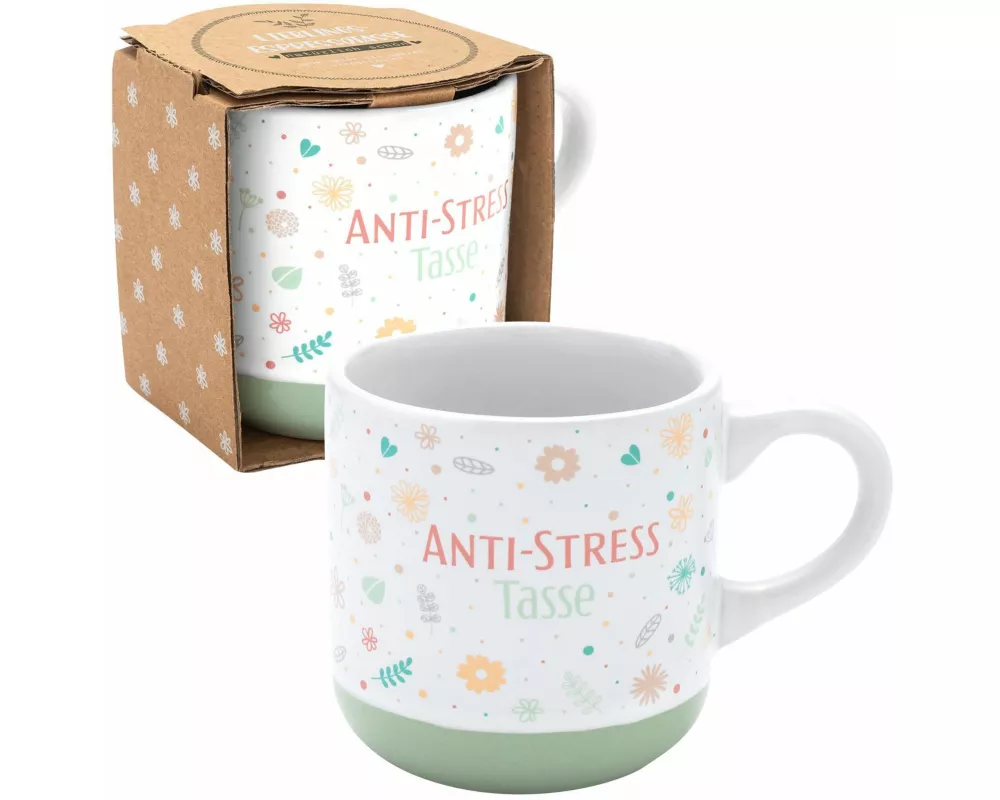 GRUSS & CO Espressotasse Motiv Anti-Stress, 10 cl